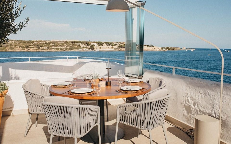 Fine dining with sea views in Menorca